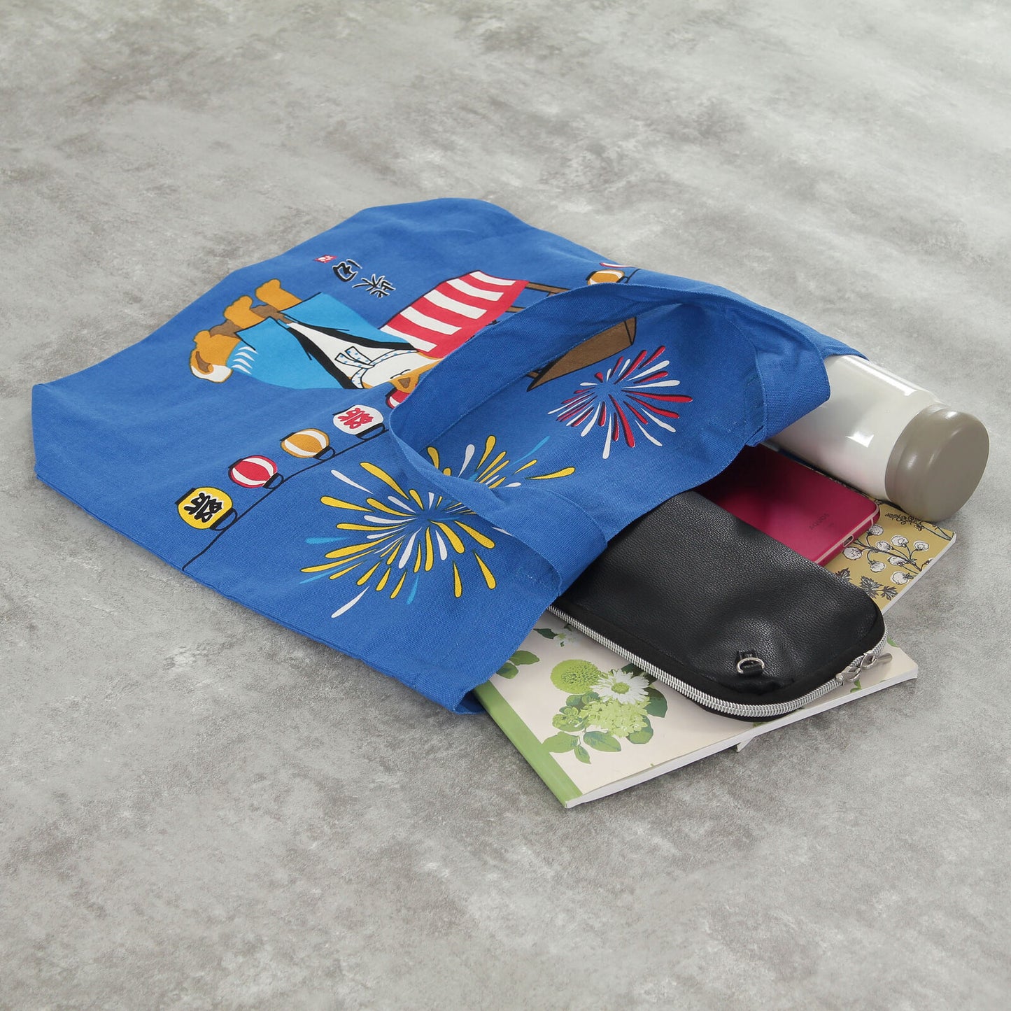 Shiba Inu Tote Bag(Firework)