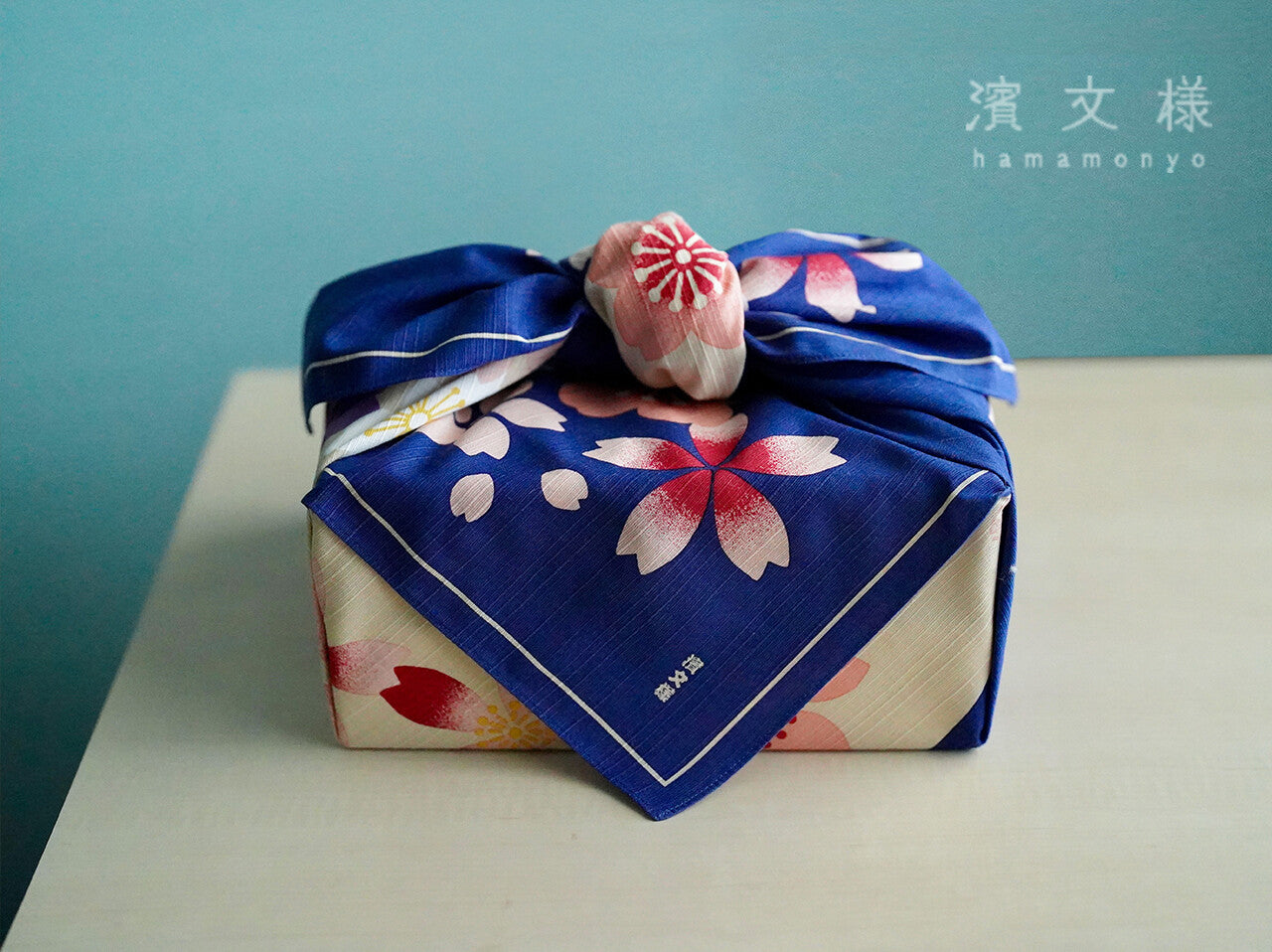 Furoshiki Moon with Sakura