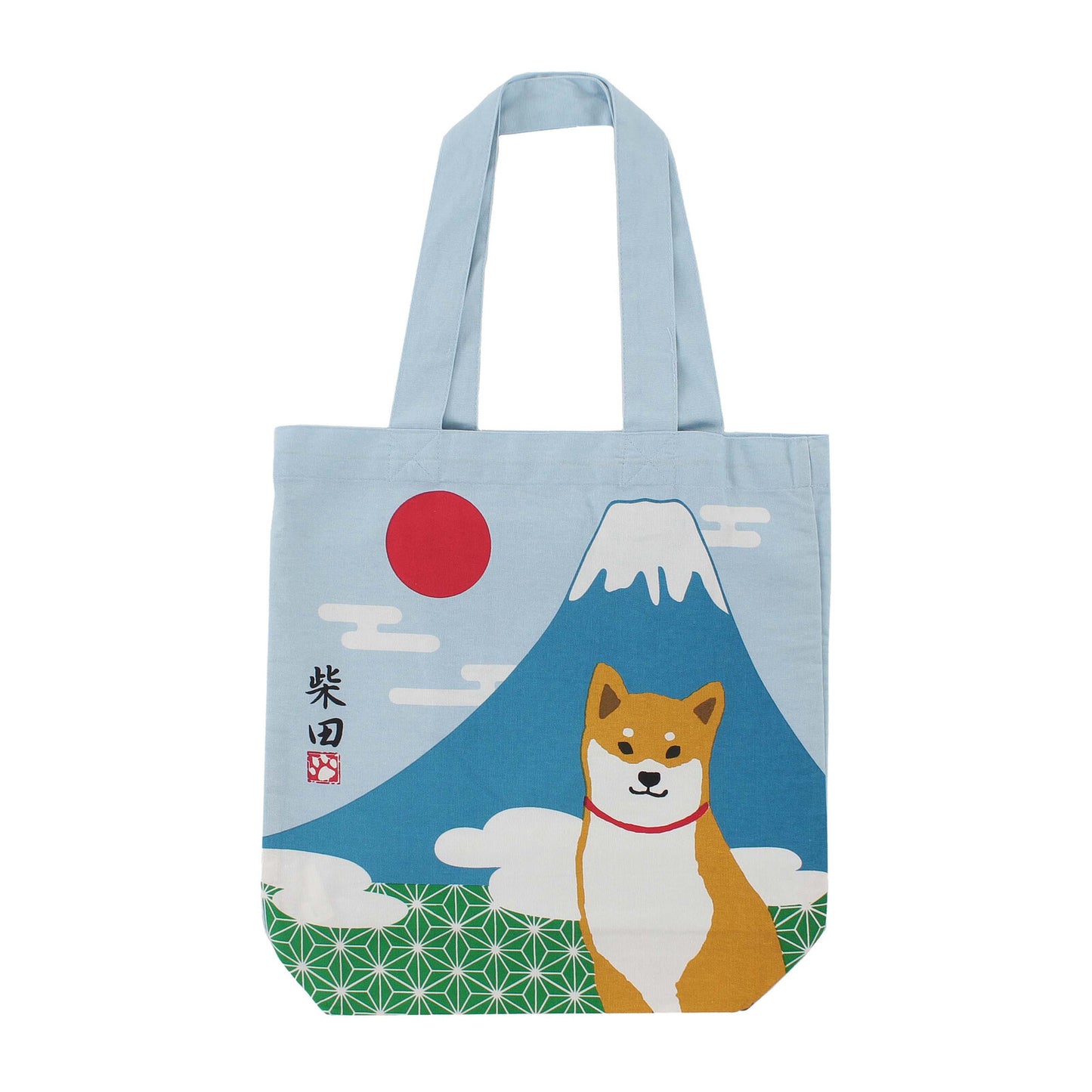 Shiba Inu Tote Bag(Mt Fuji)