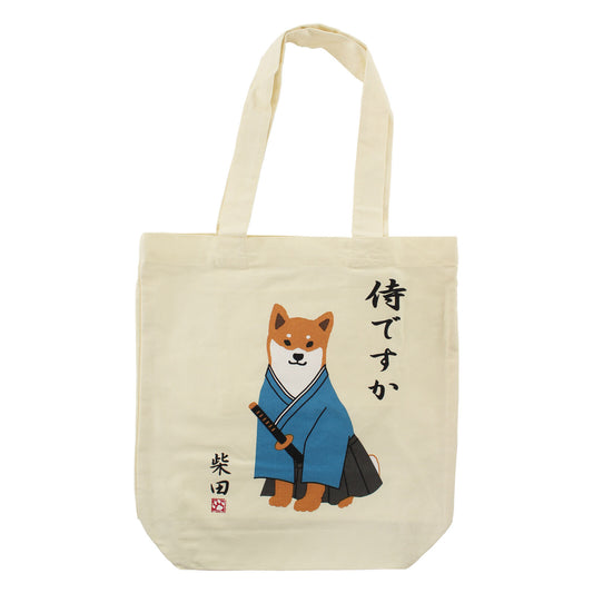 Shiba Inu Tote Bag(Sword)