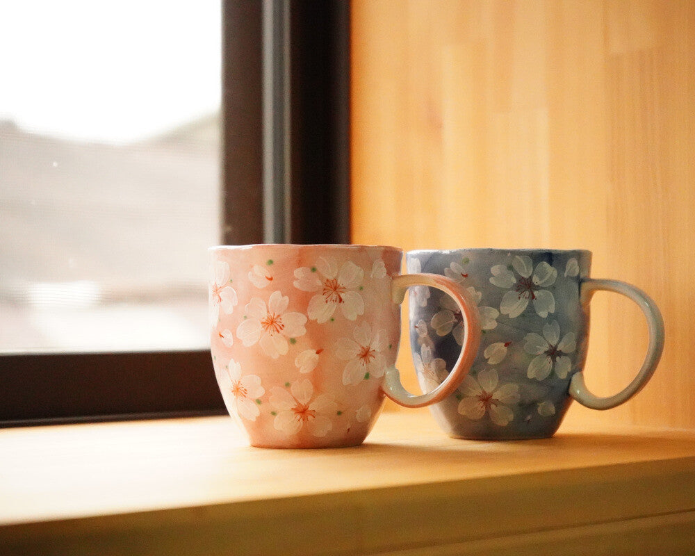 Cherry Blossom Mug Set