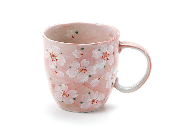 Cherry Blossom Mug Mino ware 1