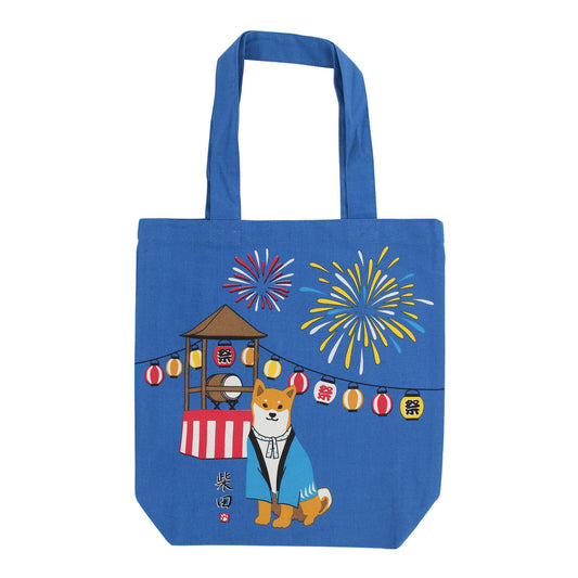 Shiba Inu Tote Bag(Firework)