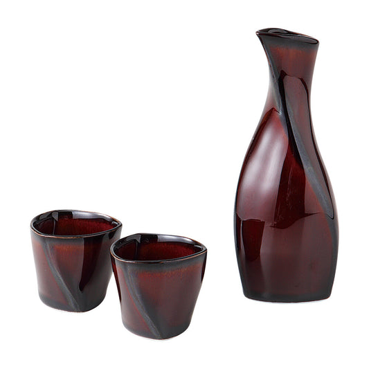 Tokkuri Minoware Sake Set